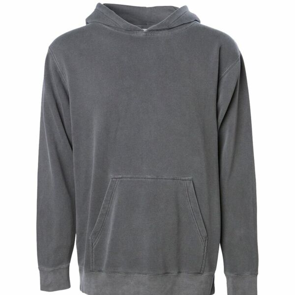 Youth Midweight Pigment-Dyed Hooded Sweatshirt Thumbnail