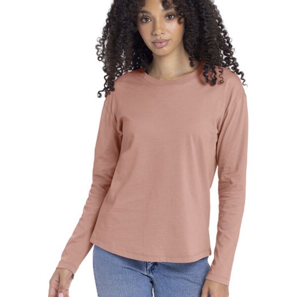 Ladies' Relaxed Long Sleeve T-Shirt Thumbnail