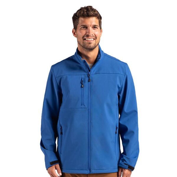 Clique Tempest Eco Waterproof Full Zip Mens Softshell Jacket Thumbnail