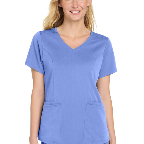 Women's Premiere Flex Mock Wrap Top Thumbnail